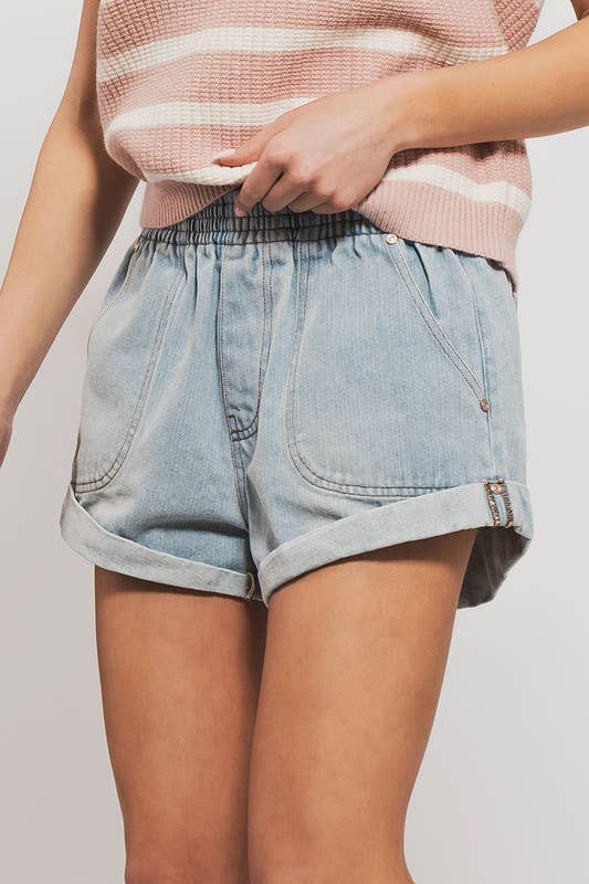 Leopard Print Shorts