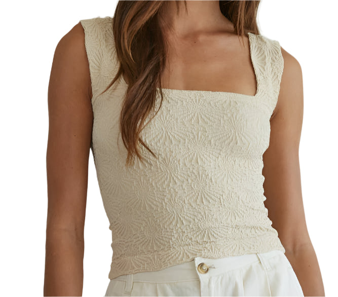 Modal Jacquard Tank