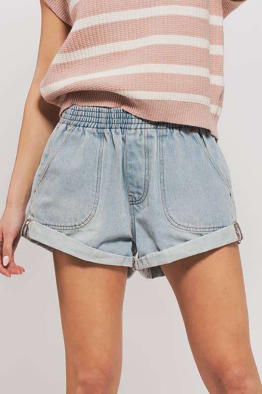 Leopard Print Shorts