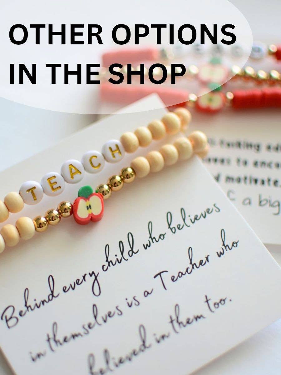 Teacher Bracelet Stack