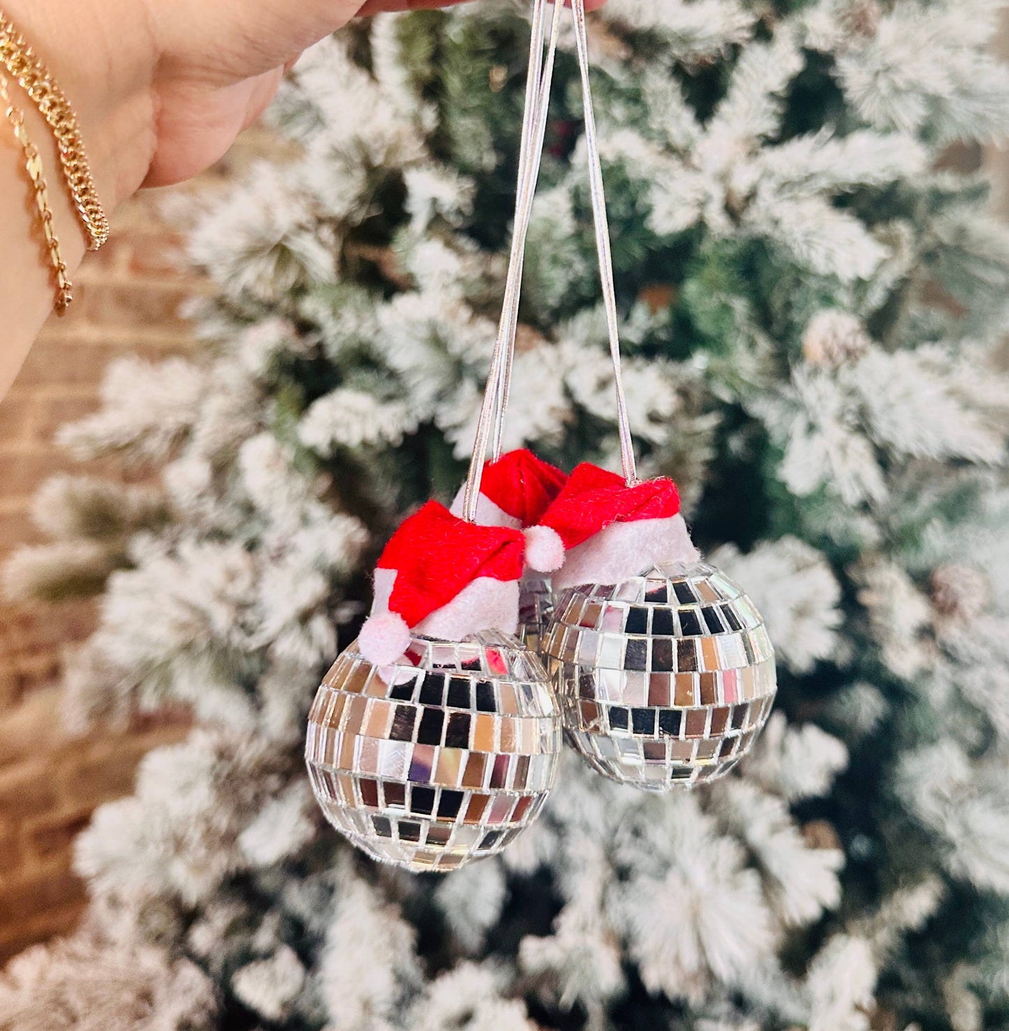 Santa Disco Car Charm | Car Charm | Disco Christmas