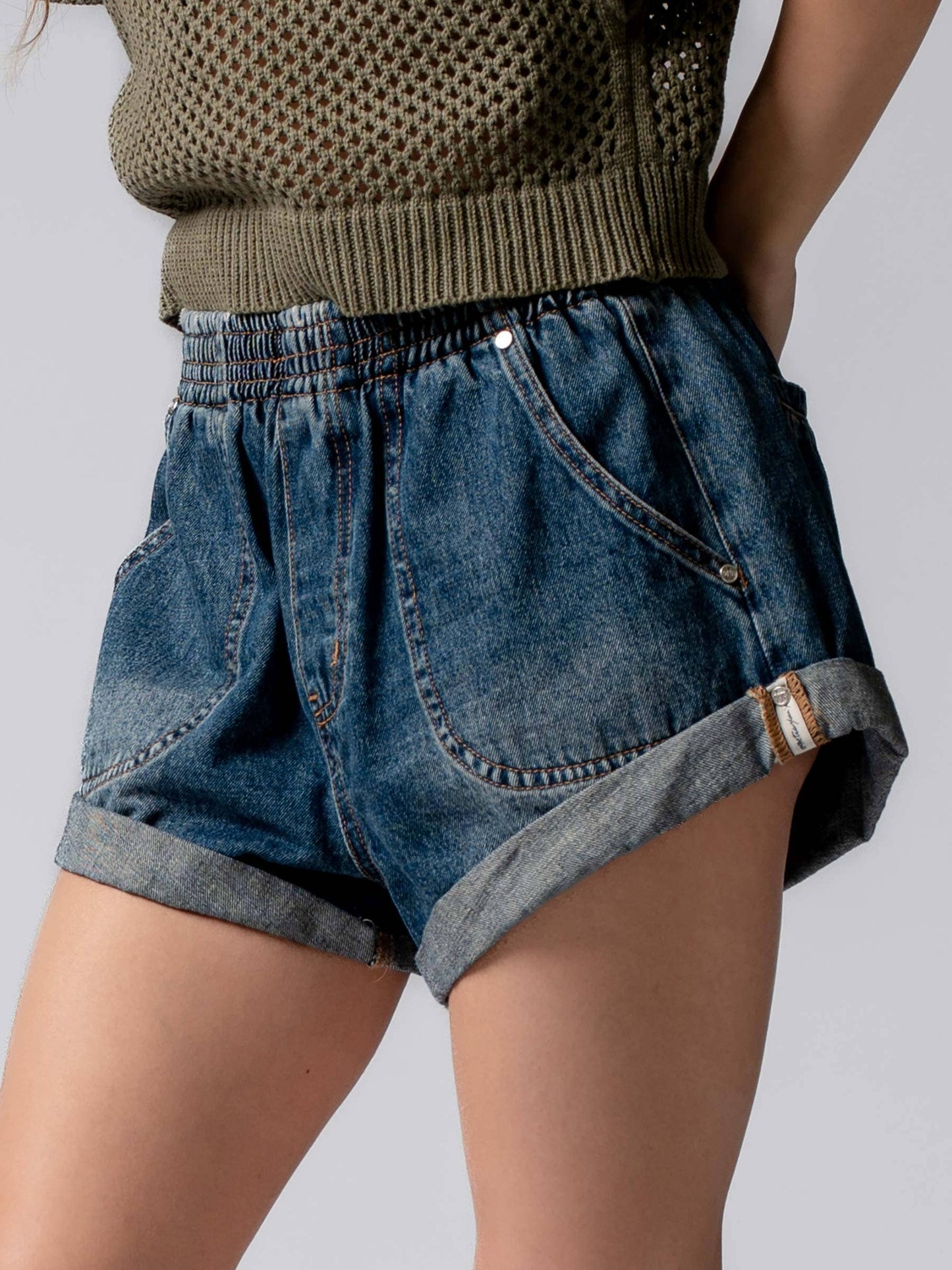 Leopard Print Shorts