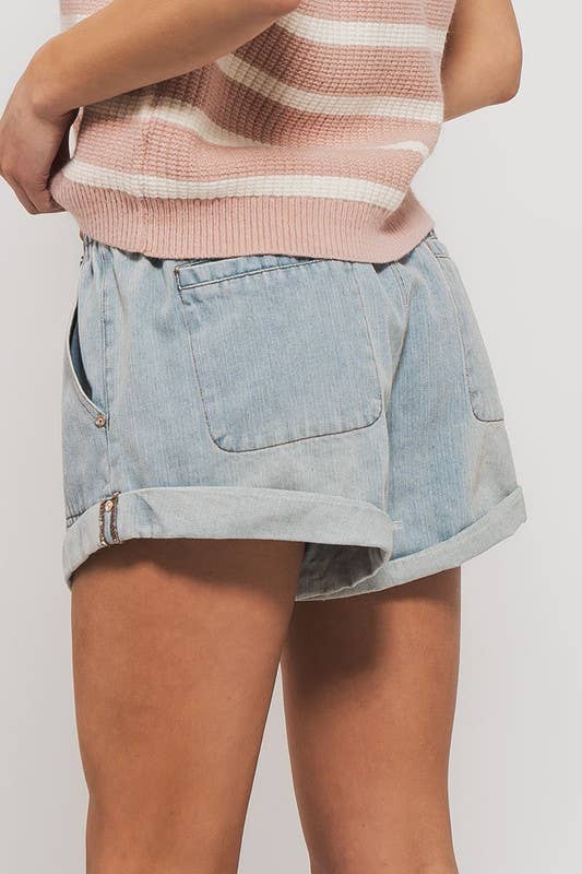 Leopard Print Shorts