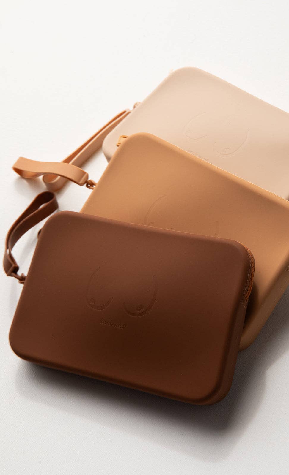 Adhesive Stick-on Bra with Silicone Travel Case
