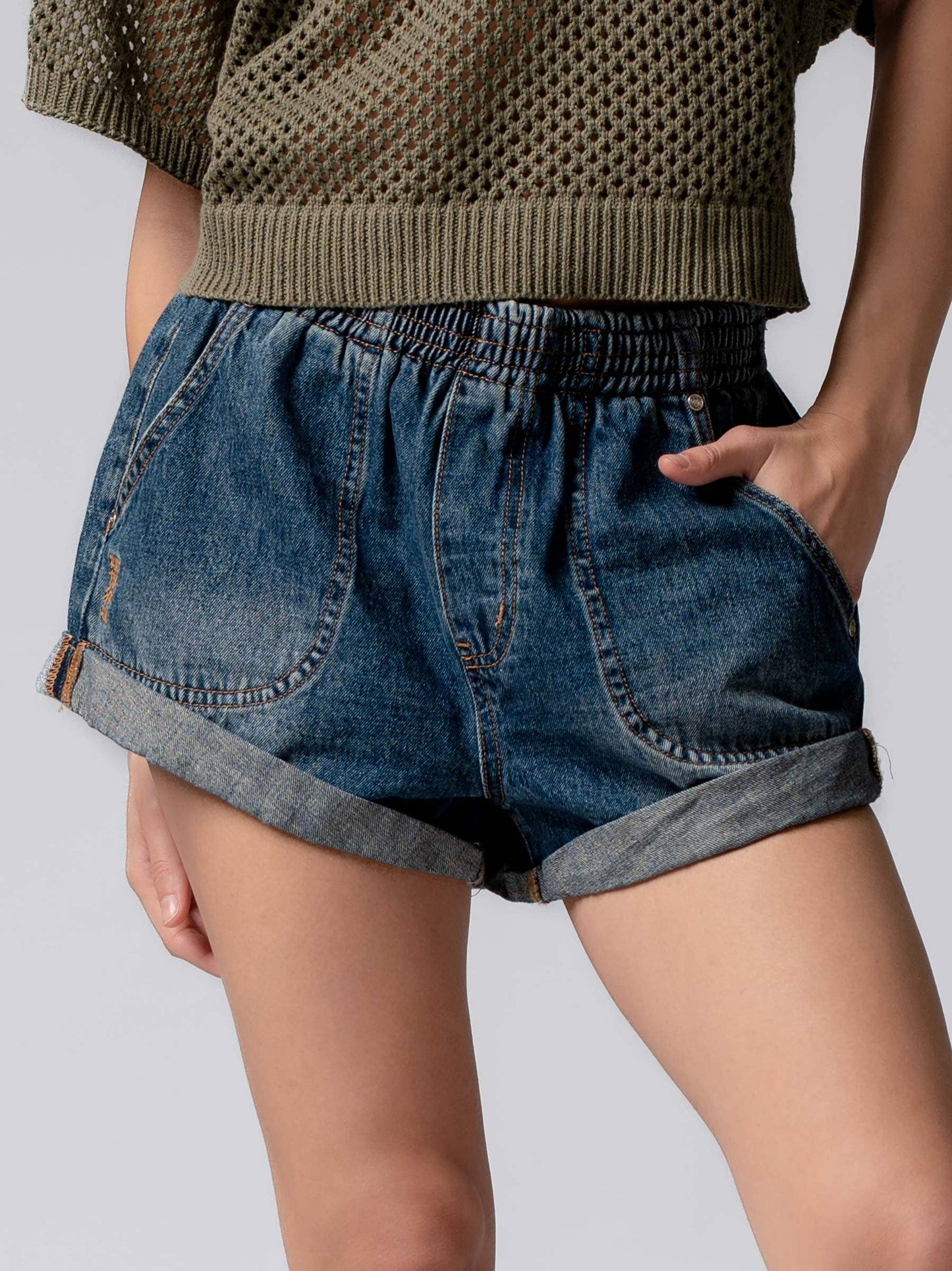 Leopard Print Shorts