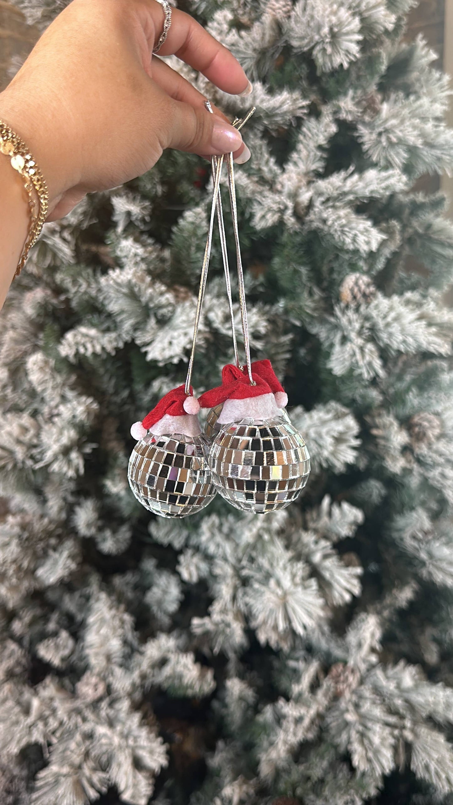 Santa Disco Car Charm | Car Charm | Disco Christmas