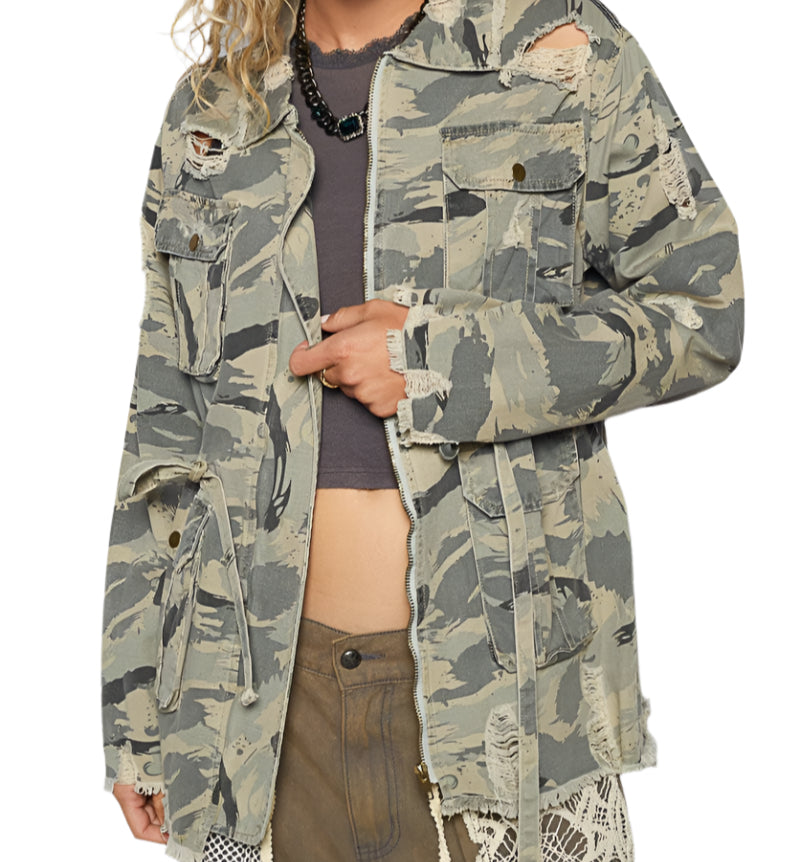 Camo Army Jacket
