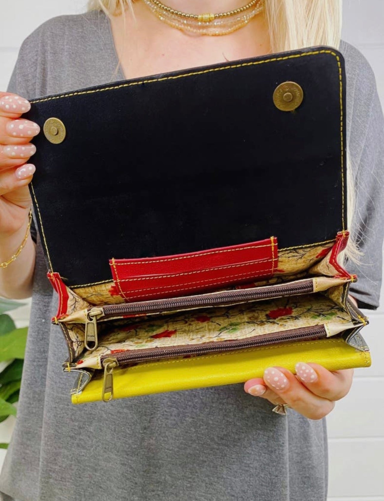 Nova Assorted Multi-Color Animal Print Wallet