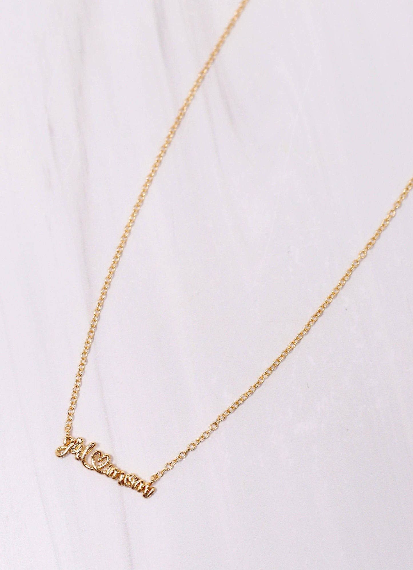 Girl Mom Necklace