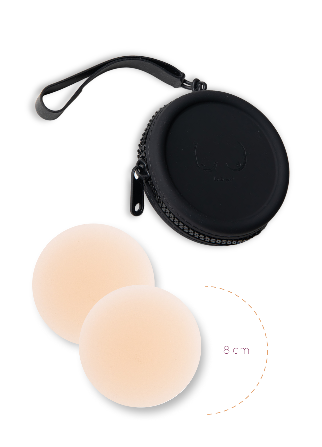 Headlight Hiders with Silicone Travel Case