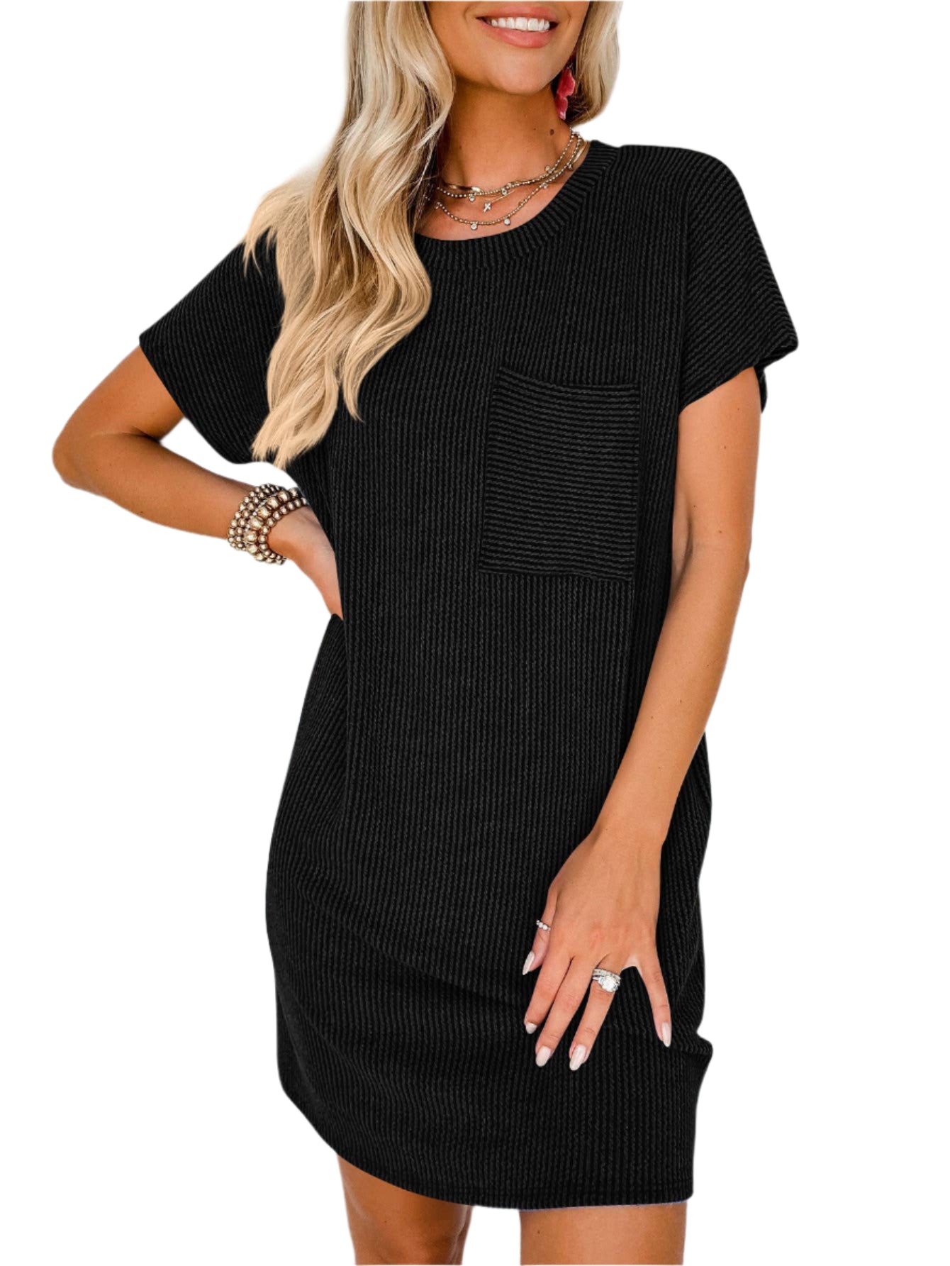 Striped T-Shirt Dress