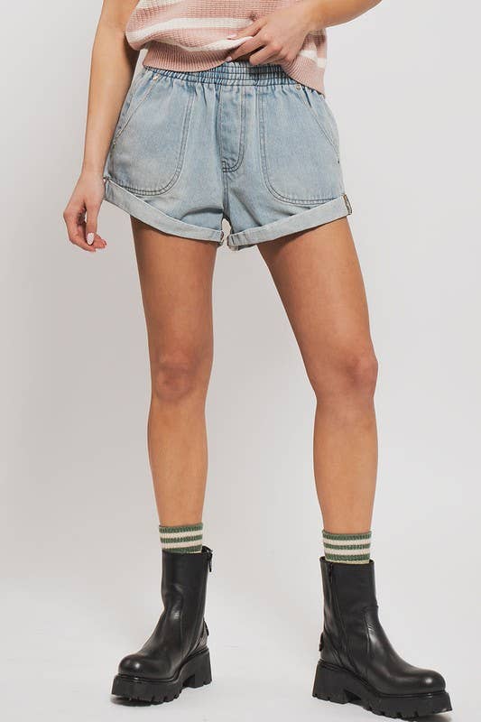 Leopard Print Shorts