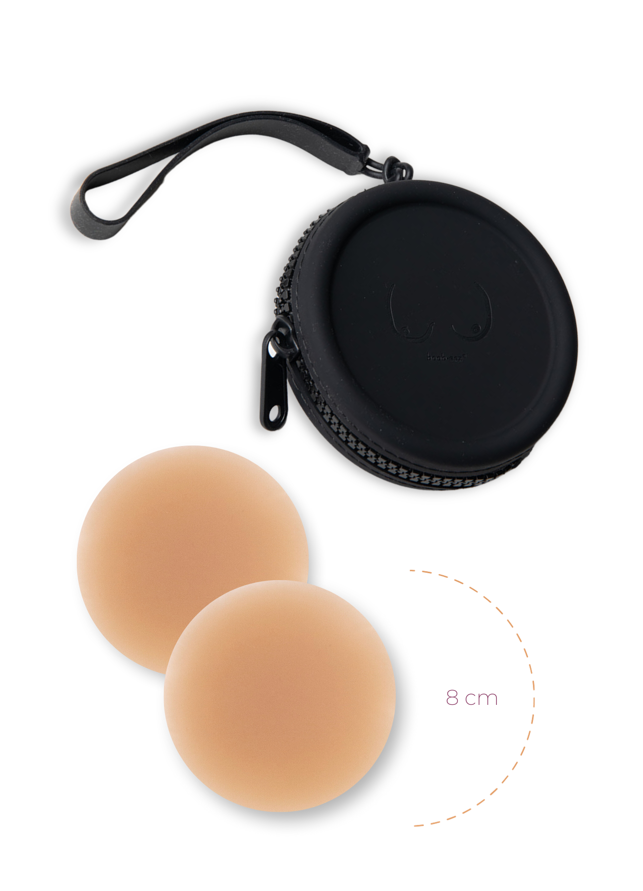 Headlight Hiders with Silicone Travel Case