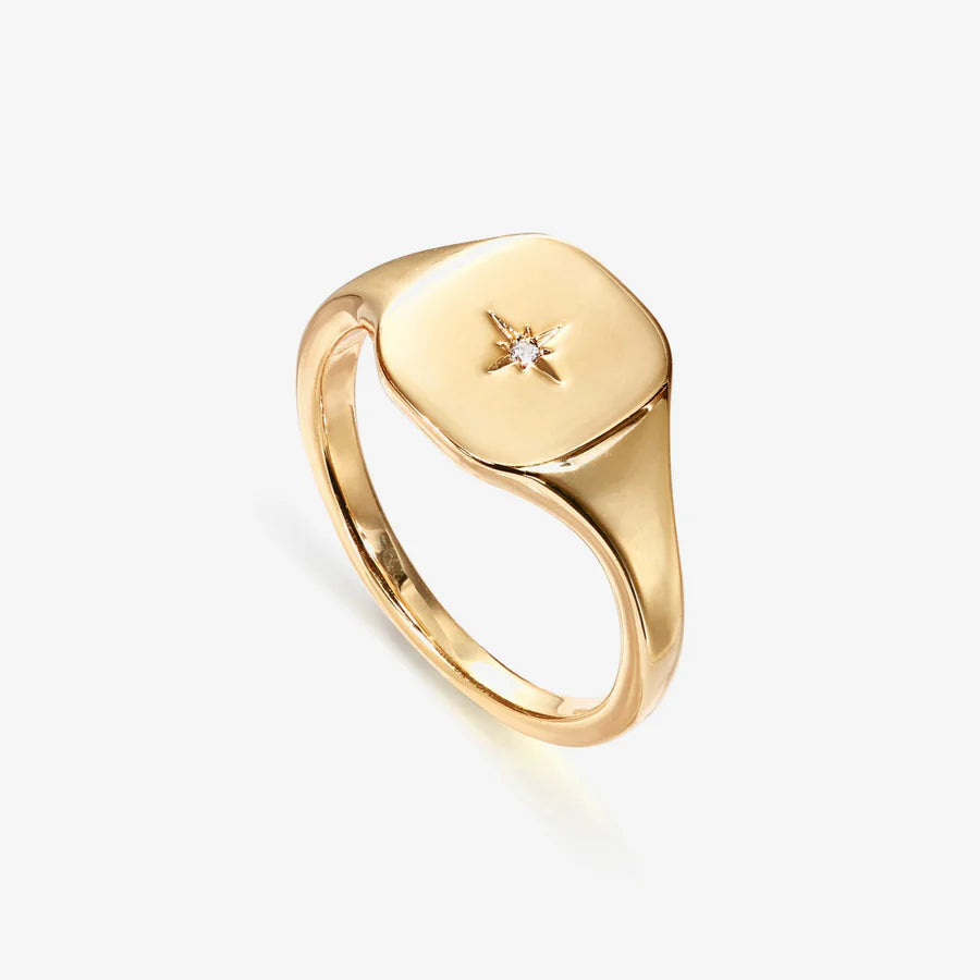 North Star Signet Ring