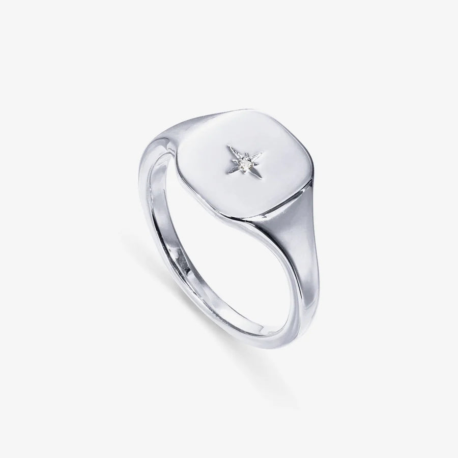North Star Signet Ring