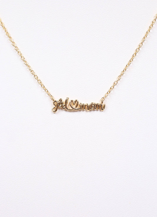 Girl Mom Necklace