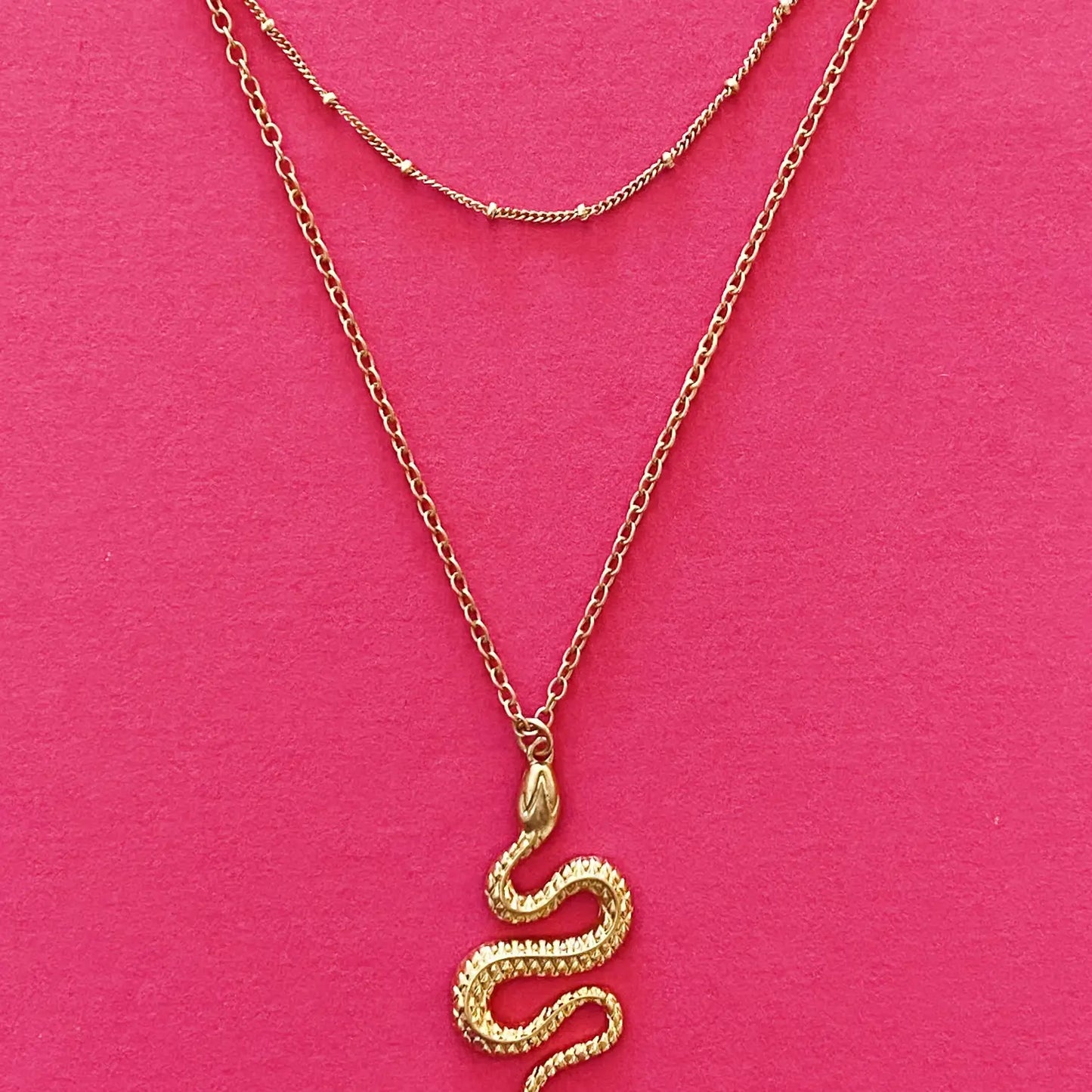 Serpent Stays Necklace