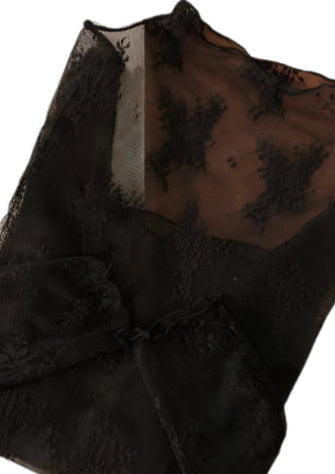 Floral Lace Sheer Top