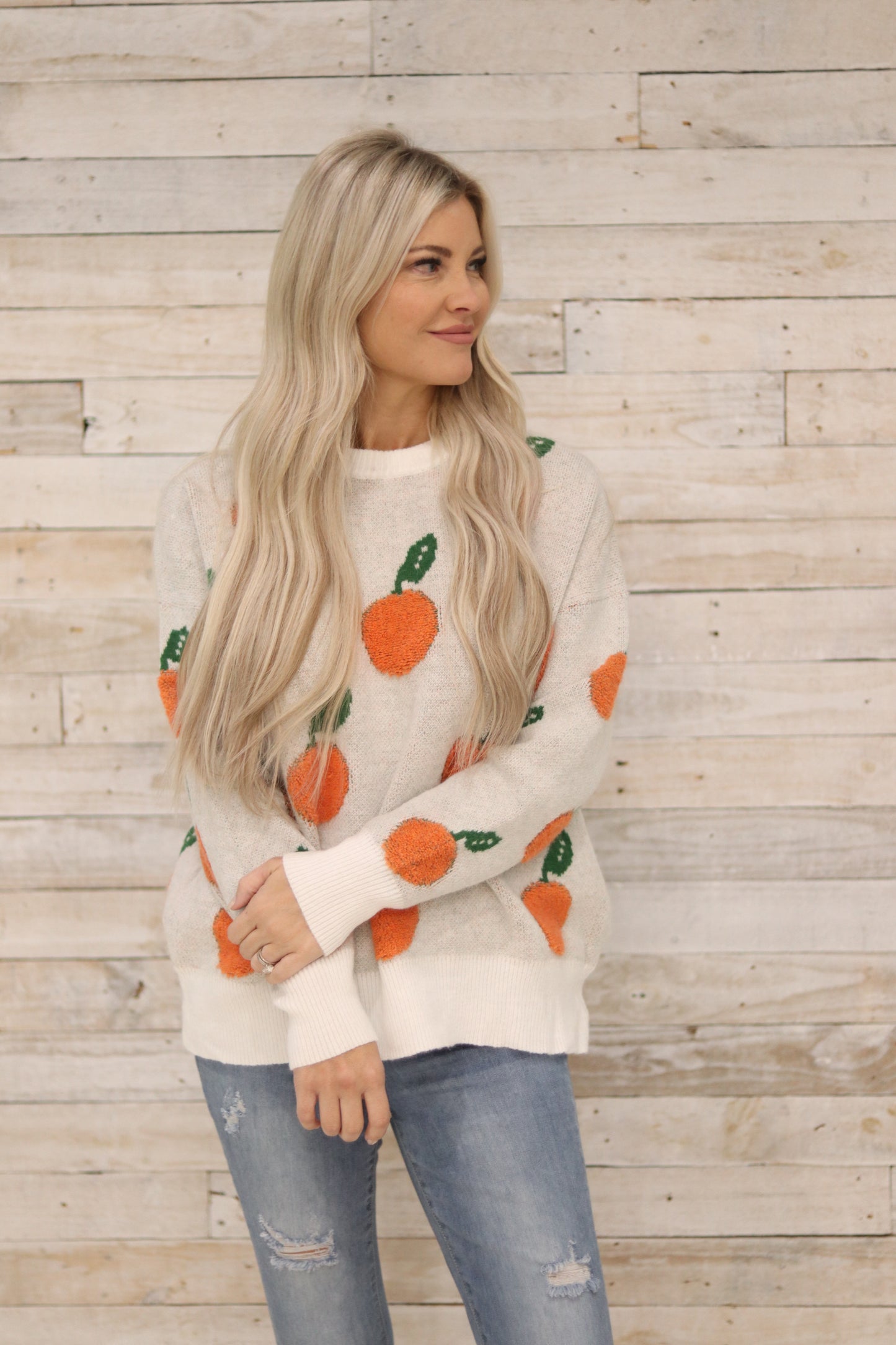 Florida Oranges Sweater
