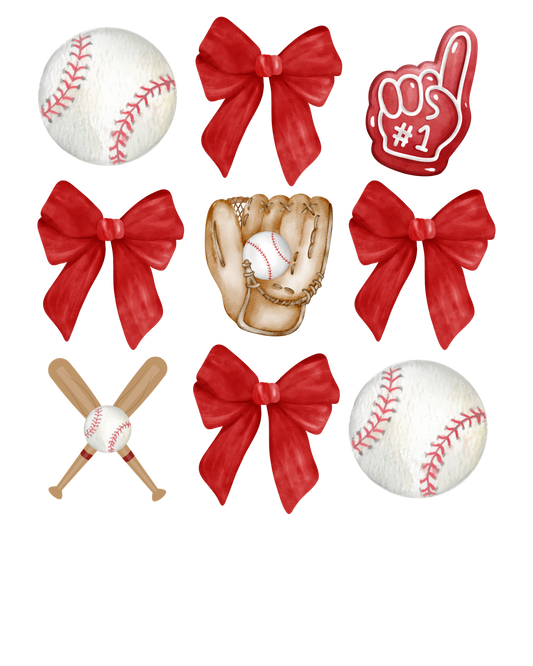 Red Bows and Baseball