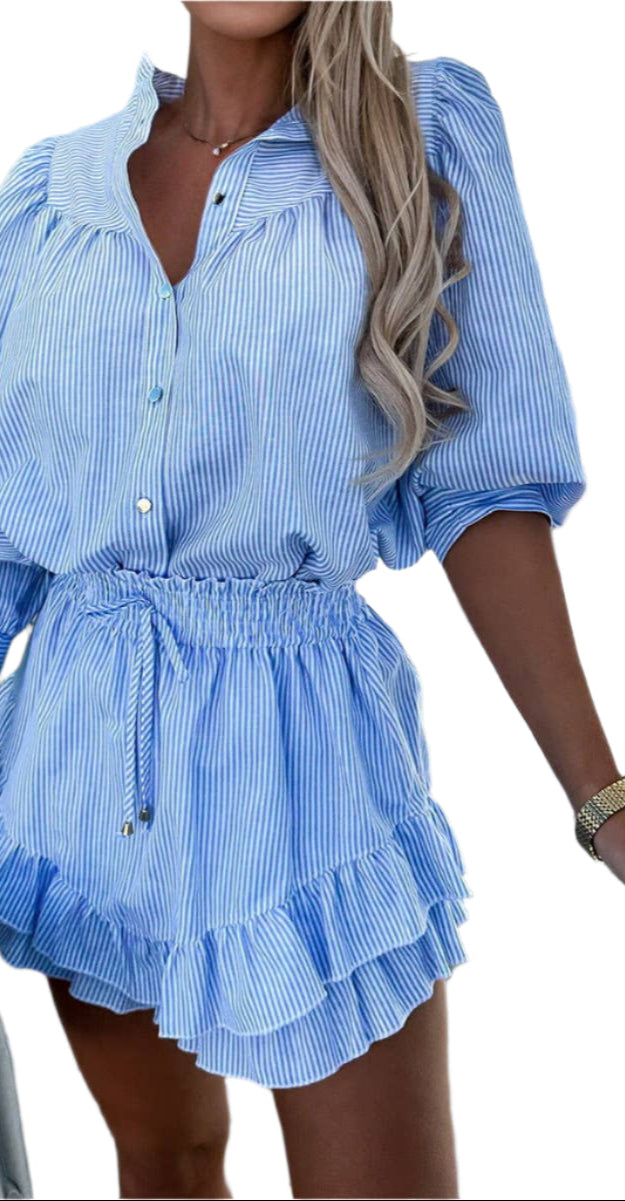 Blue Stripes Set
